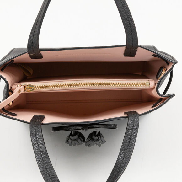 Kate S pade new york Hayes Street Isobel Small Leather Satchel Black 420053 - Picture 3 of 3